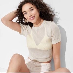 Wild Fable - Crew Neck Bikini Pullover Sweater NWT